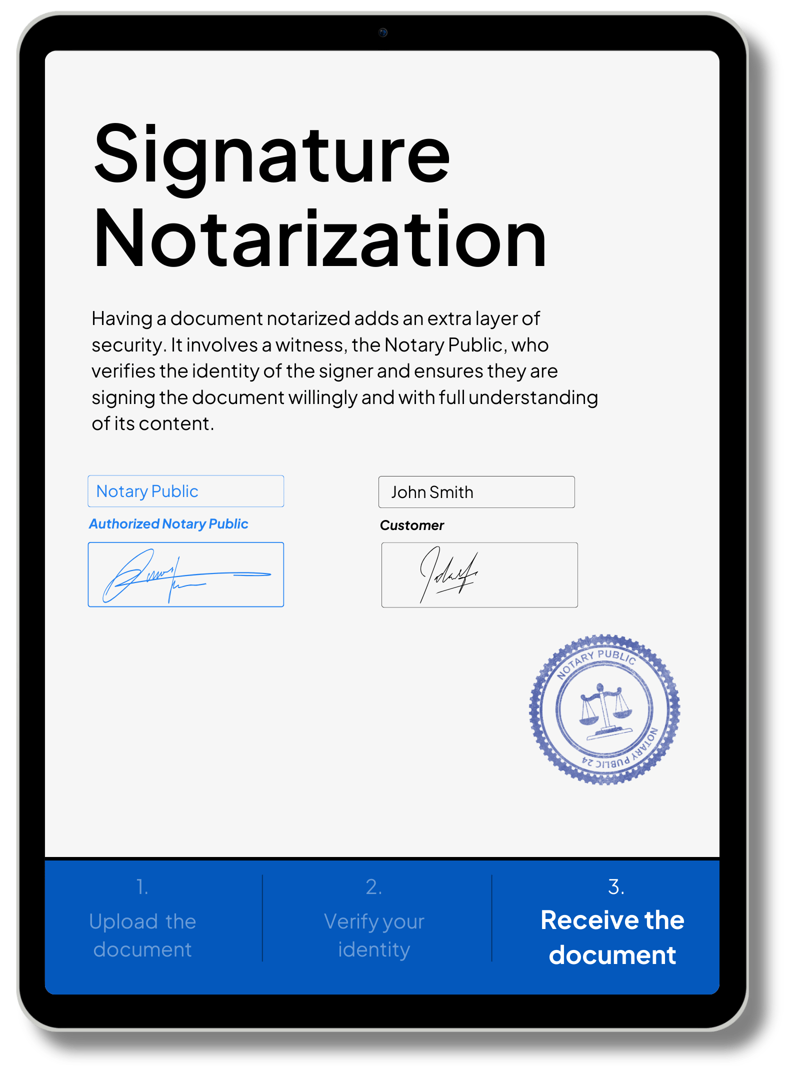 Signature Notarization